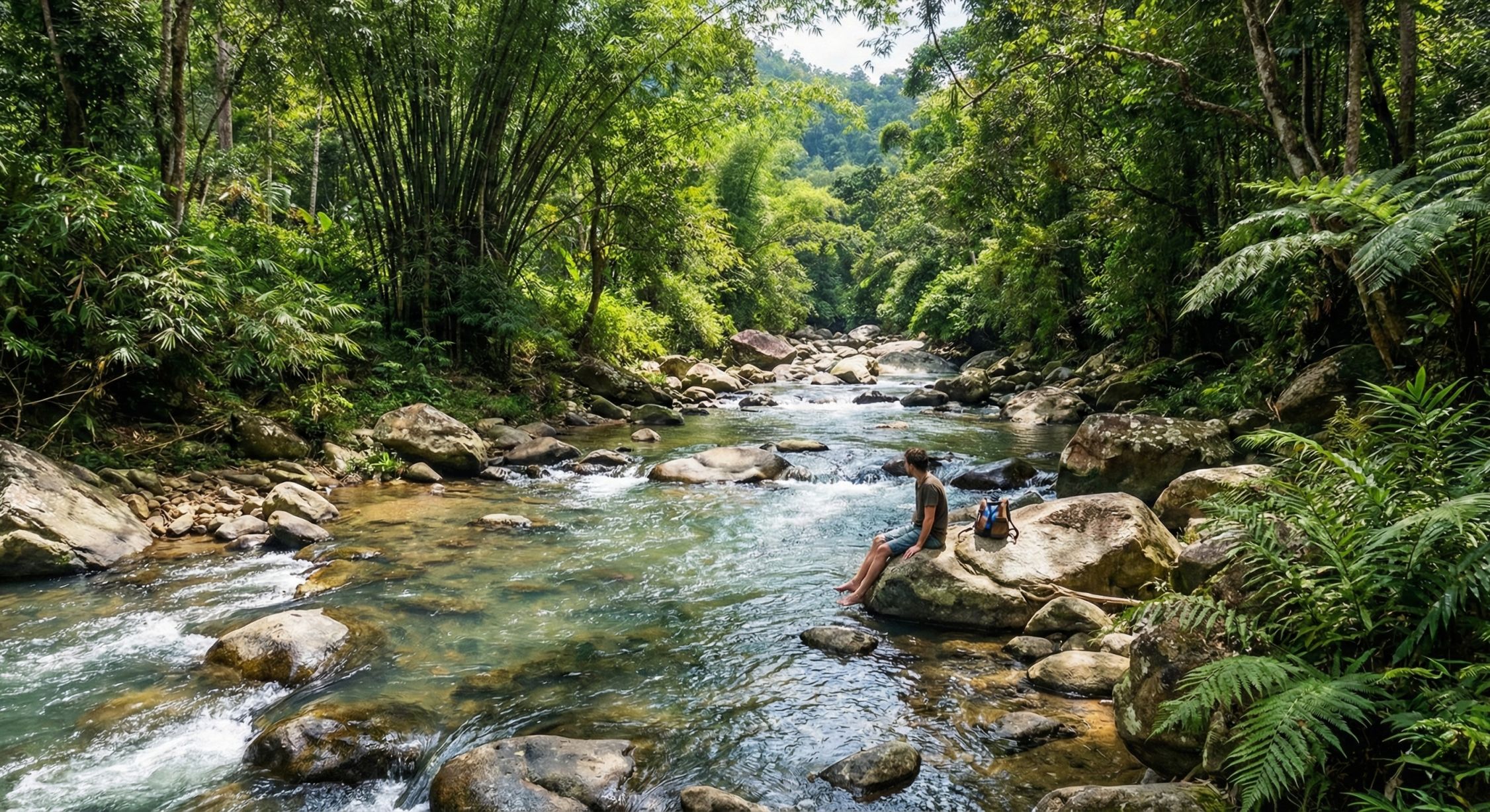 natural river